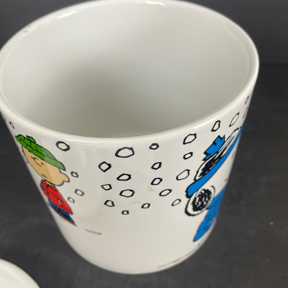 Peanuts Ceramic Base with Black and White Design - Picture 7 of 9